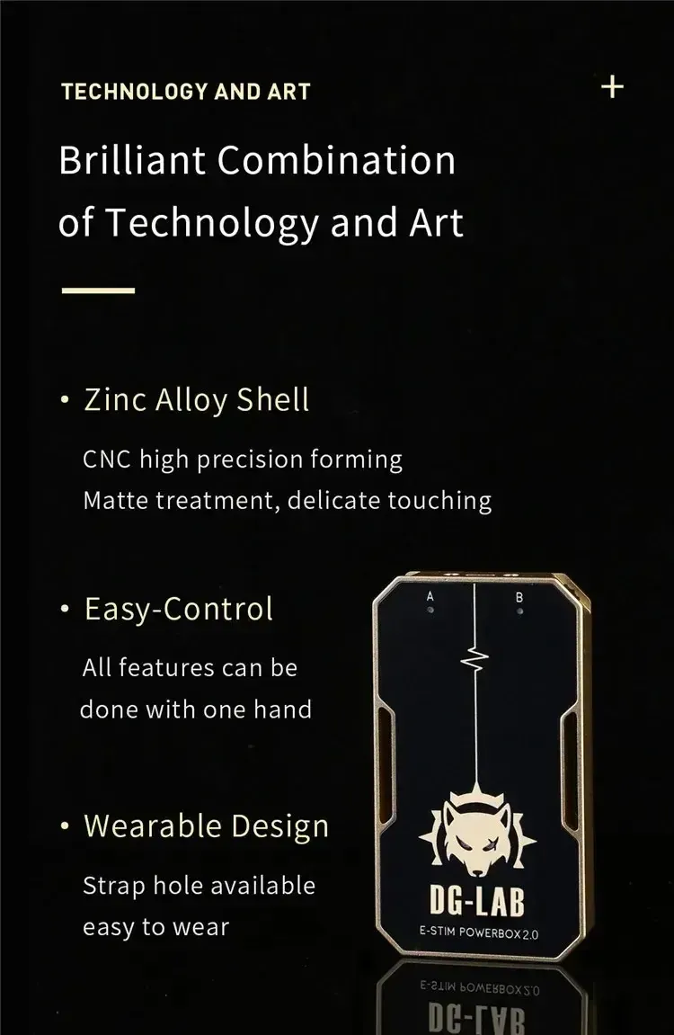 e stim boitier de controle metallique