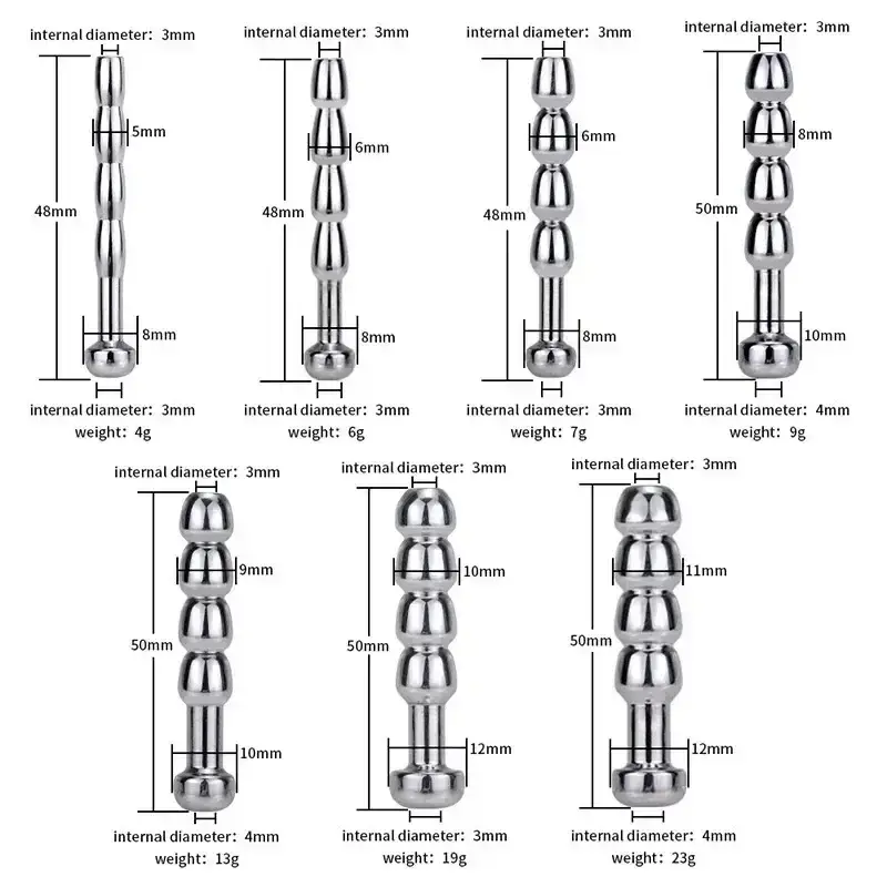 ensemble catheters uretraux acier inoxydable lisse