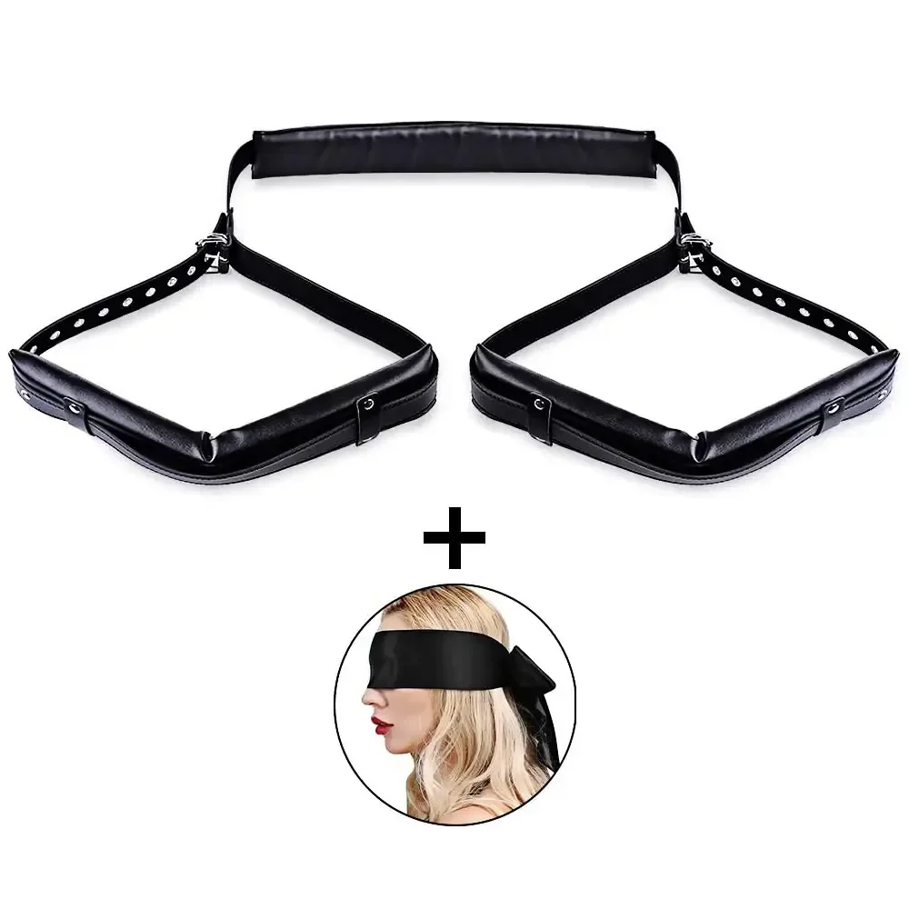 ensemble contention bdsm cuir souple