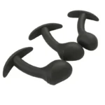 ensemble plugs anaux noirs exploration confortable
