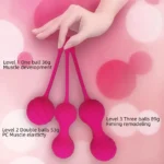 exercice kegel silicone médical double balles