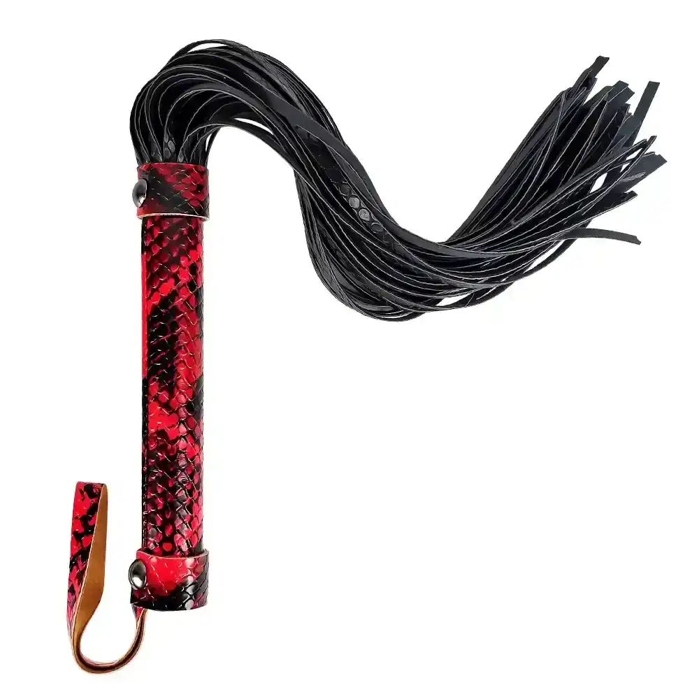 fouet bdsm en cuir pu violet