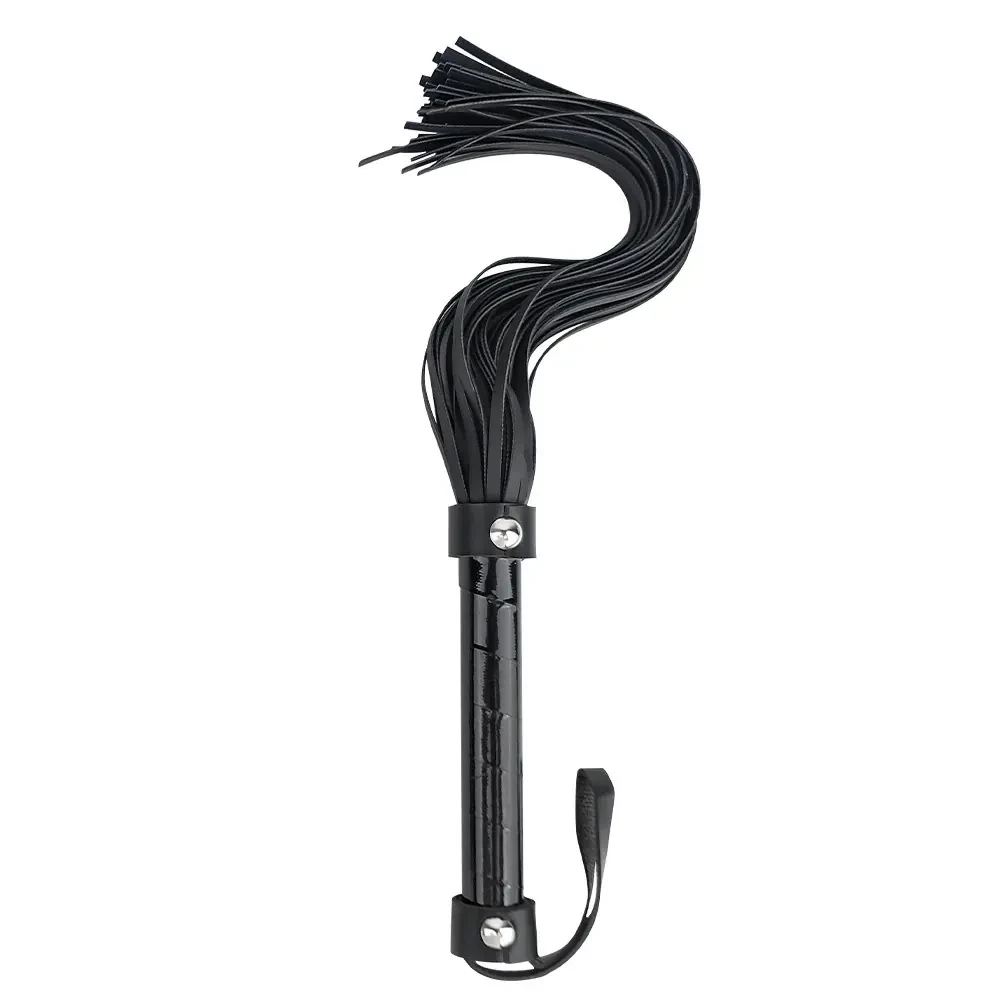 fouet de dressage en cuir pu
