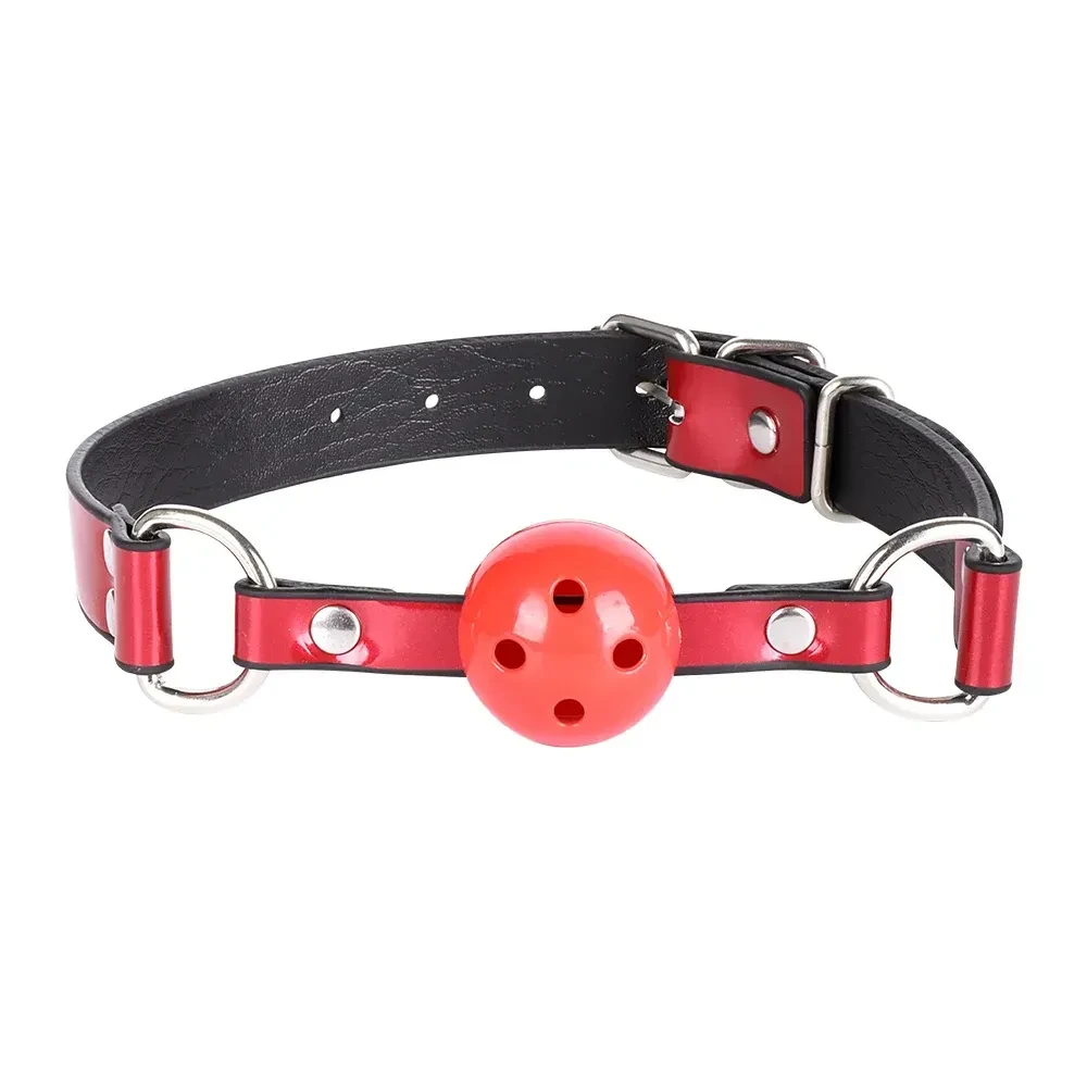 gag bouche avec balle ajustable