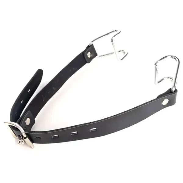 gag bouche blanc sangle ajustable