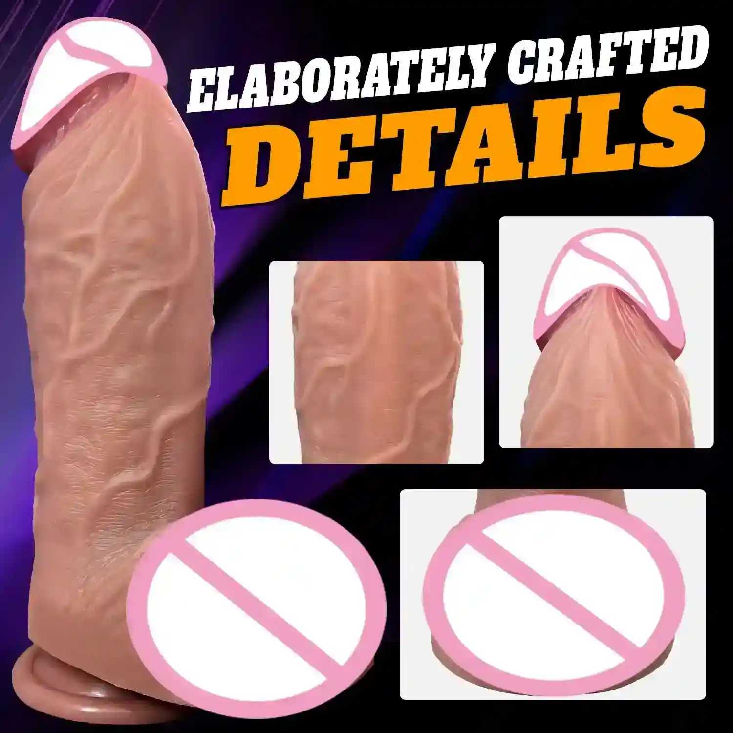 gode a ventouse pour stimulation feminine