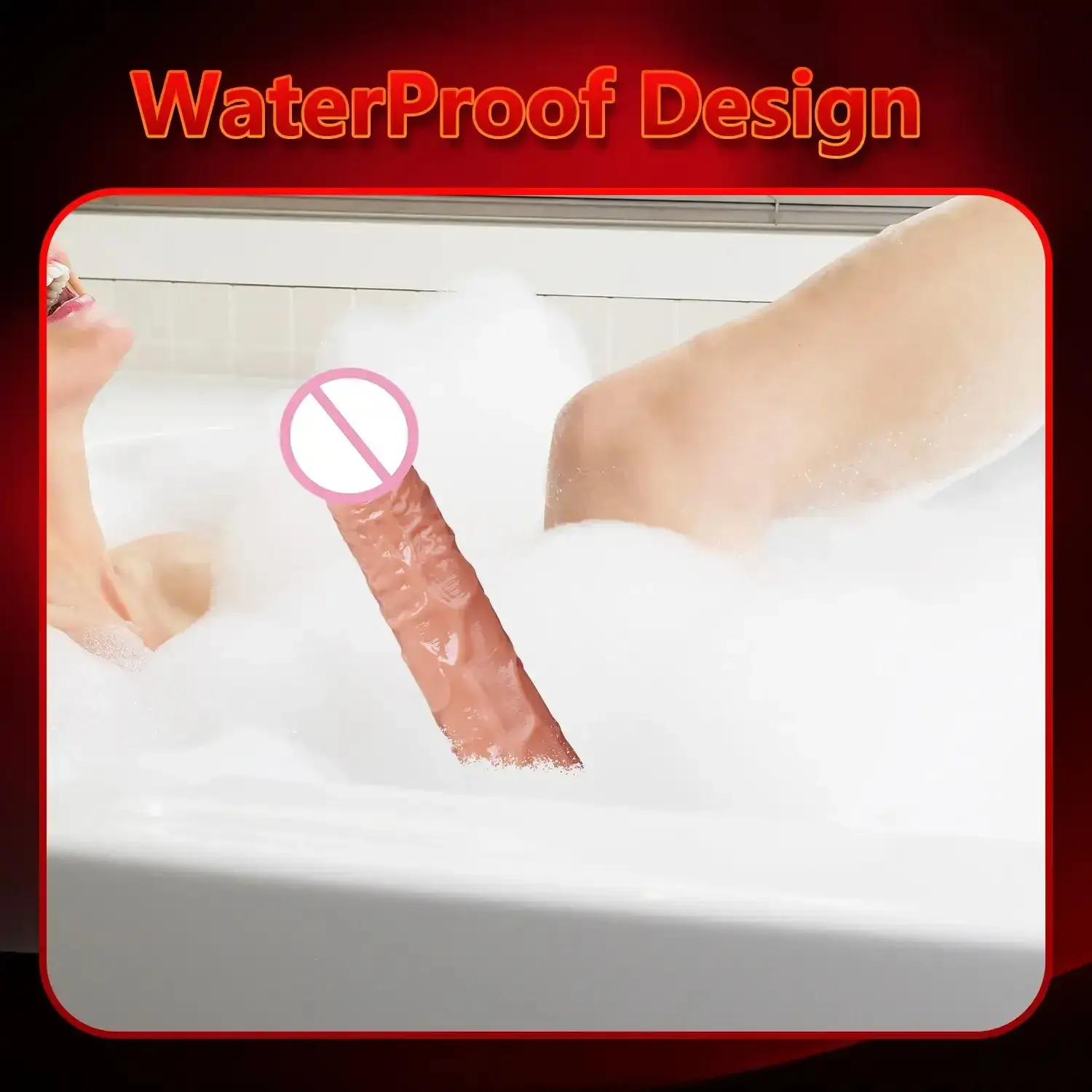 gode de 28cm en pvc souple réaliste