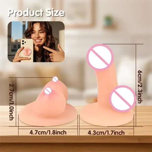 gode en plastique pour supporter téléphone