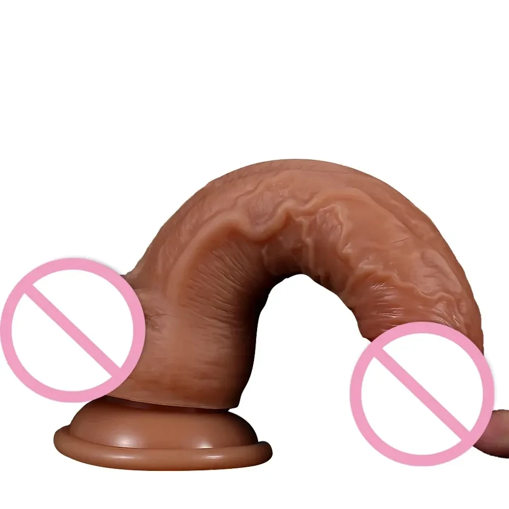 gode geant en silicone liquide realiste