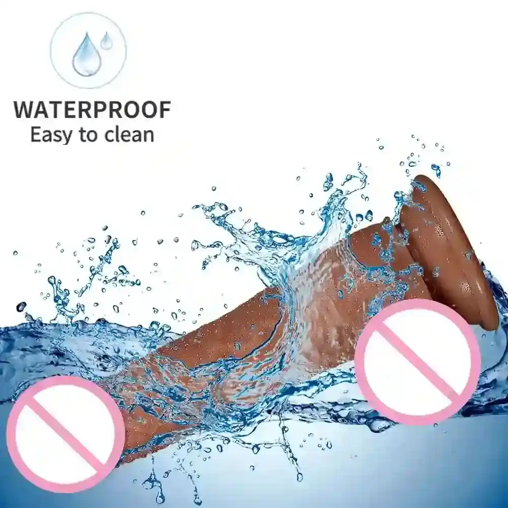 gode géant en silicone ultra réaliste