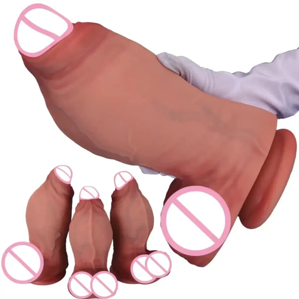 gode nœud en silicone trois tailles