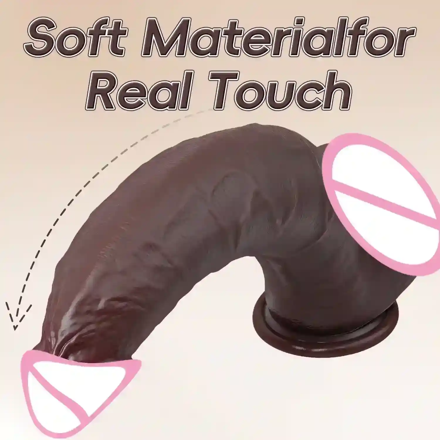 gode phallique ventouse pour penetration profonde