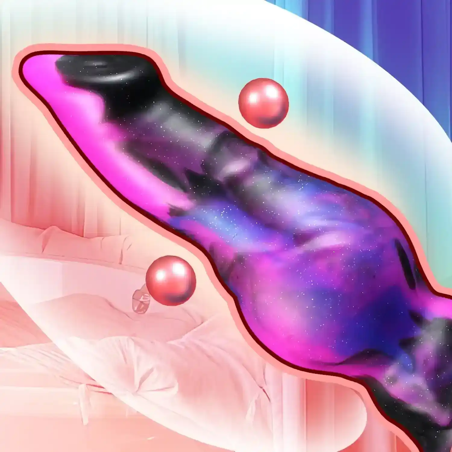 gode prostatique ventouse silicone medical