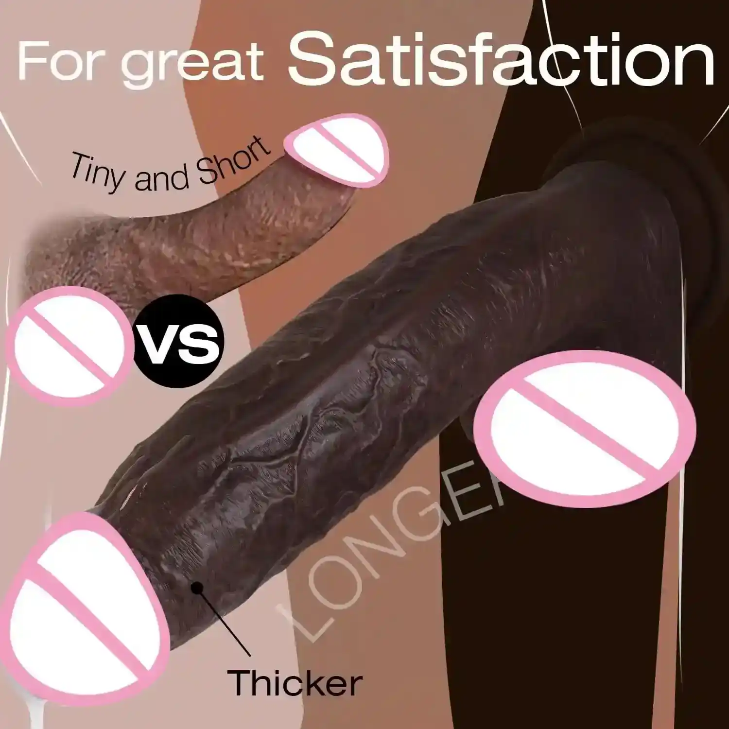 gode réaliste avec base ventouse étanche