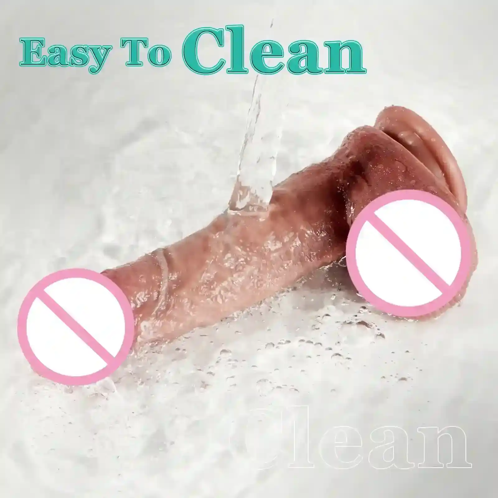 gode realiste avec ventouse silicone