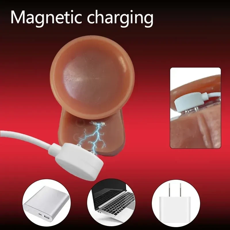 gode realiste chauffant avec ventouse