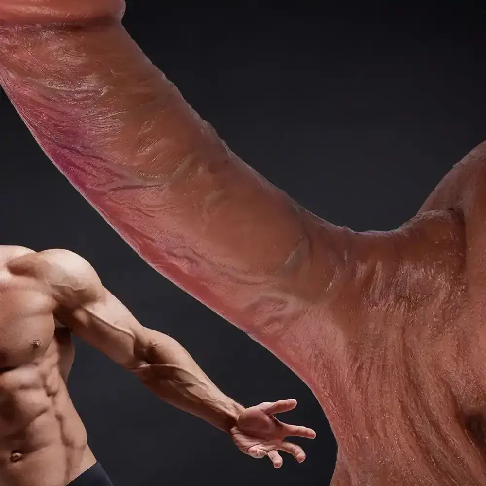 gode réaliste point g en silicone