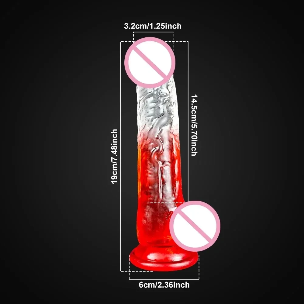 gode réaliste texturé en silicone médical