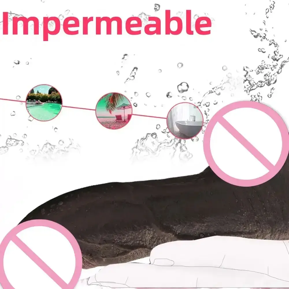 gode silicone liquide souple et réaliste