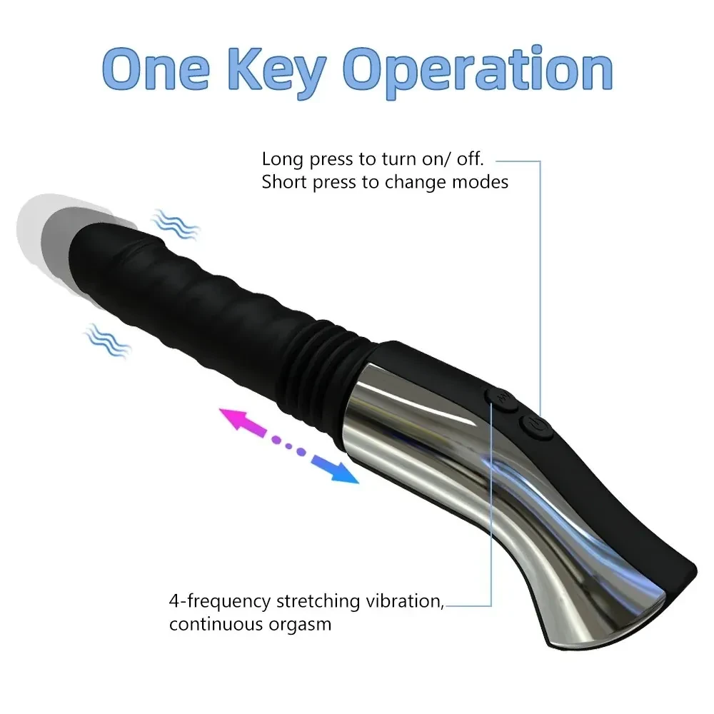 gode vibrant avec angle réglable 170 degrés