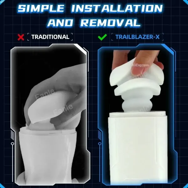 gode vibrant homme avec textures très réalistes