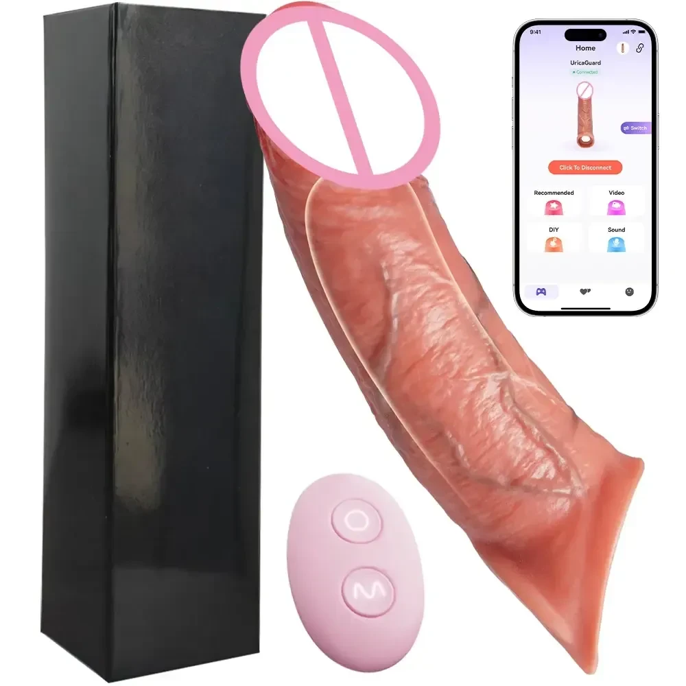 gode vibrant pour penis en silicone