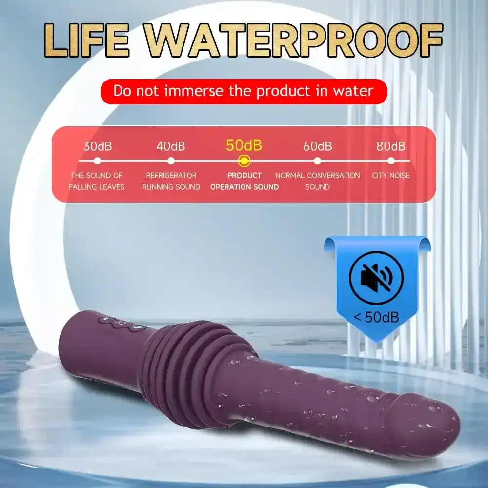 gode vibrant telecommande et rotatif