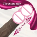 gode vibrant tpe avec fonction chaleur