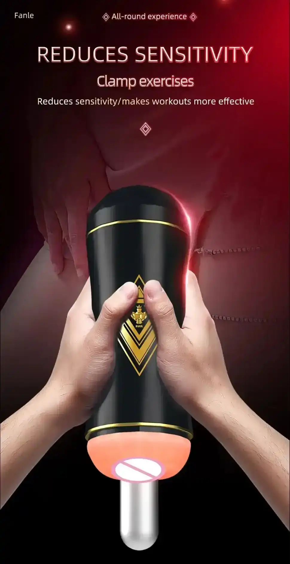 godemiche masculin double orifice tpe