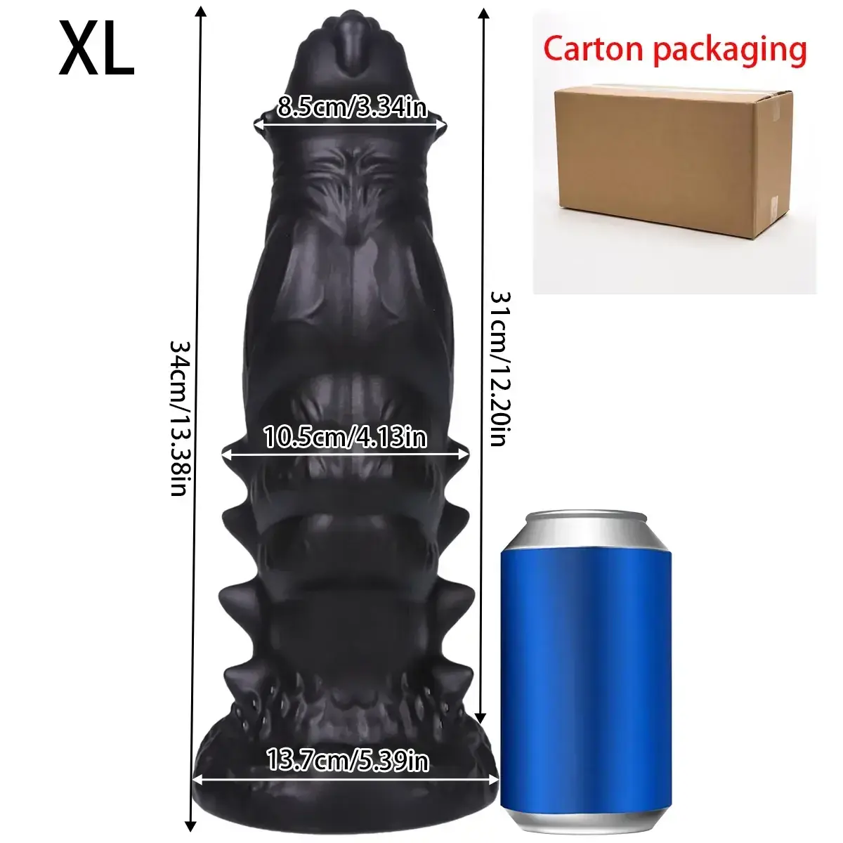 godemichet anal dragon en caoutchouc