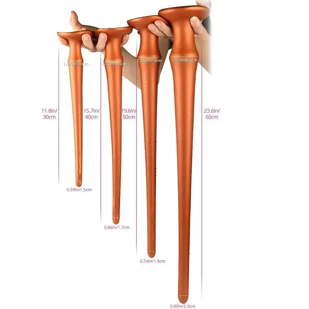 godemichet anal long et flexible