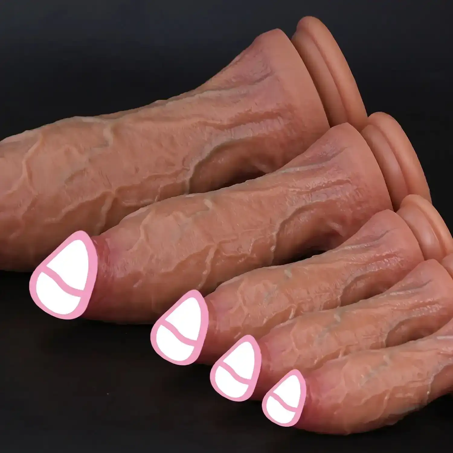 grand gode réaliste pour plaisir intense