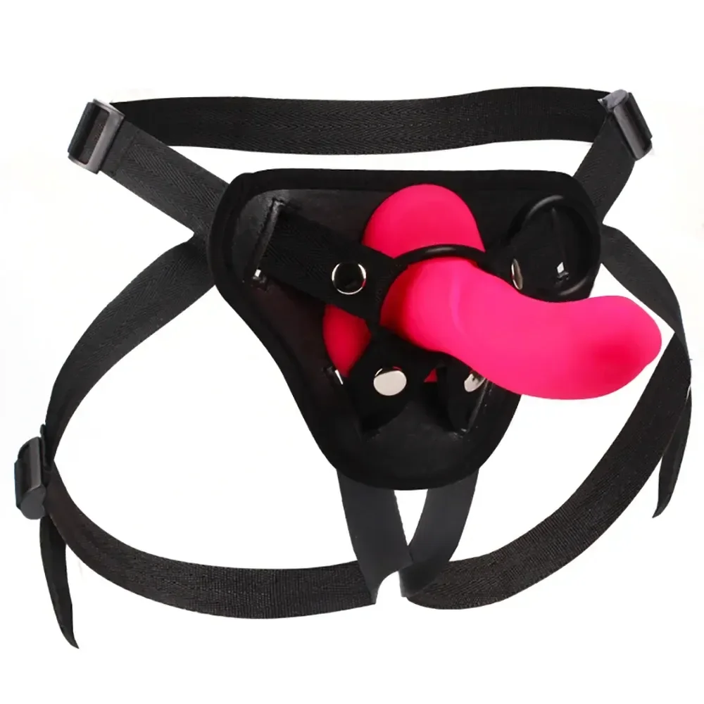 harnais avec gode vibrant 10 vitesses