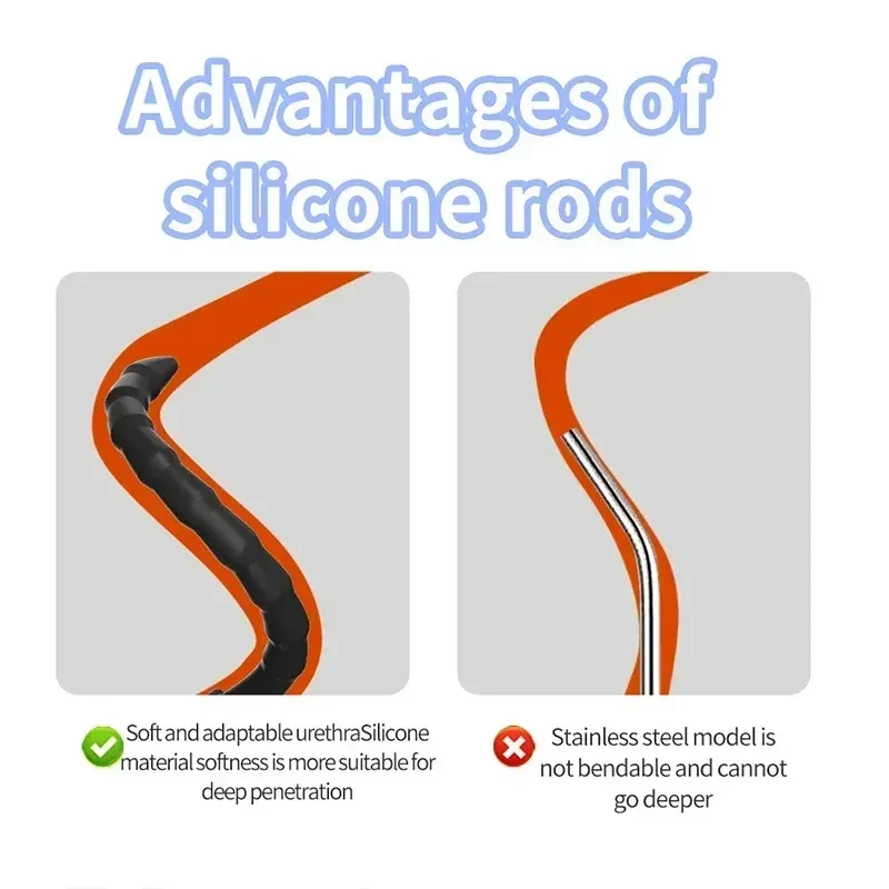insert uretral silicone medical texture