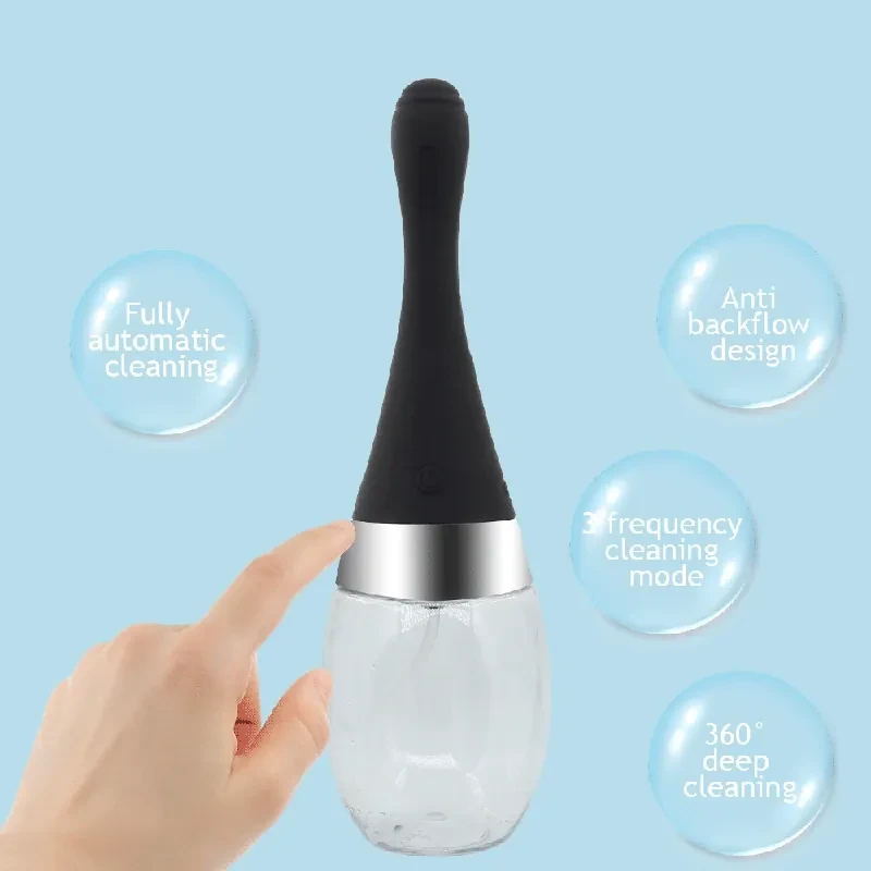 irrigateur vaginal abs rechargeable leger