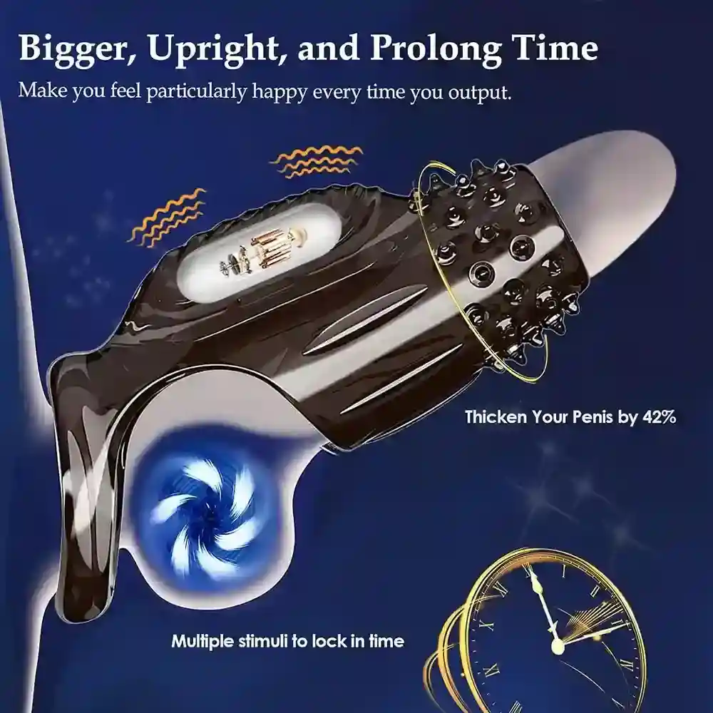 isensualflow fr anneau penien vibrant en silicone medical 3