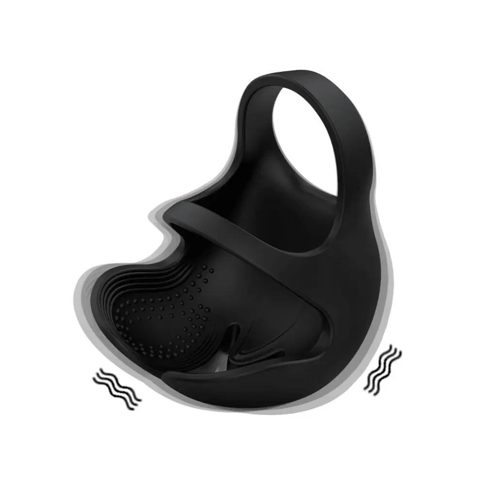isensualflow fr anneau penien vibrant noir en silicone