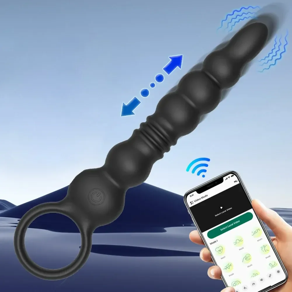 isensualflow fr butt plug silicone retractable prostate massage