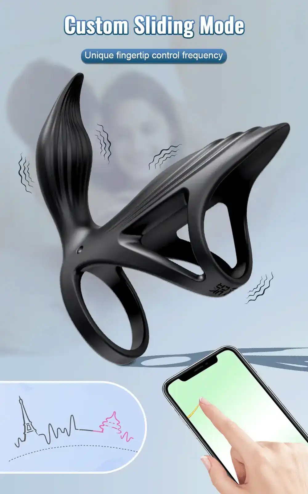 isensualflow fr cockring vibrant silicone medical application