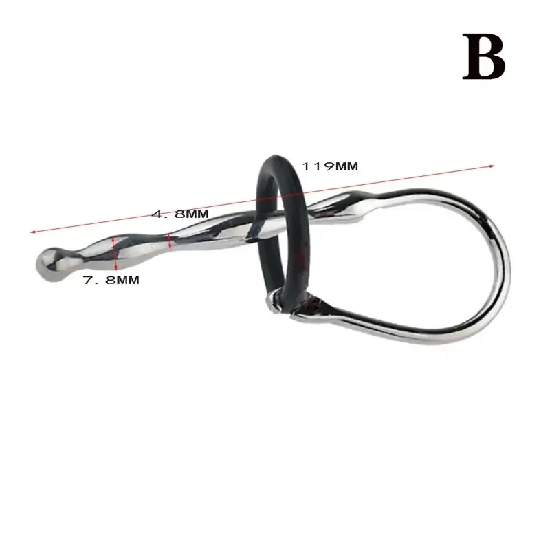isensualflow fr dilatateur uretral en acier inoxydable lisse