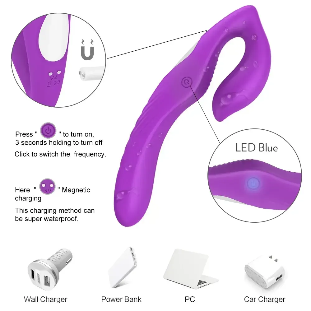 isensualflow fr dildo vibrant double stimulation point g