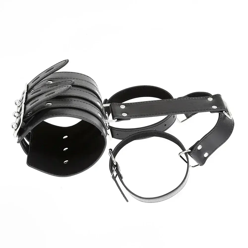 isensualflow fr lanieres de bondage integrales en cuir noir