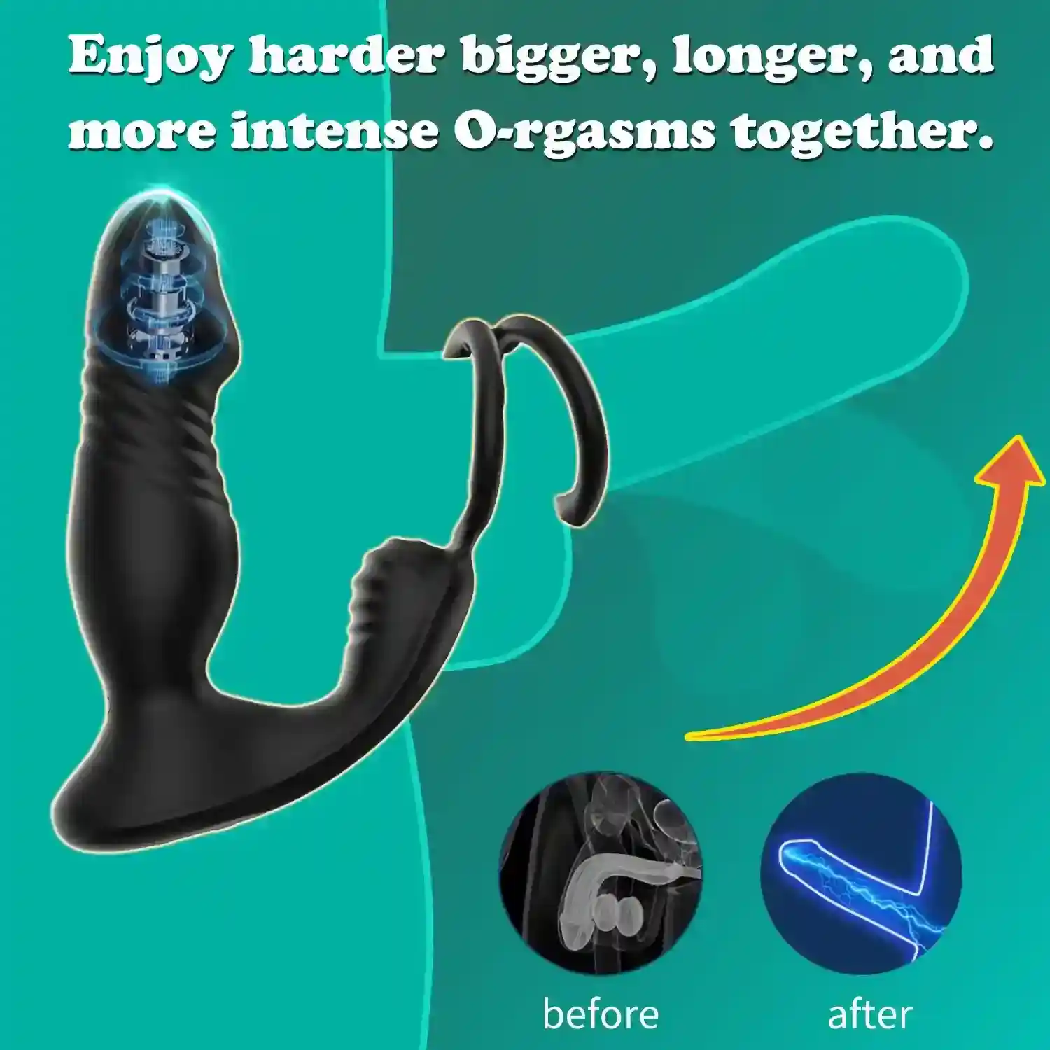 isensualflow fr masturbateur vibrant prostatique avec application