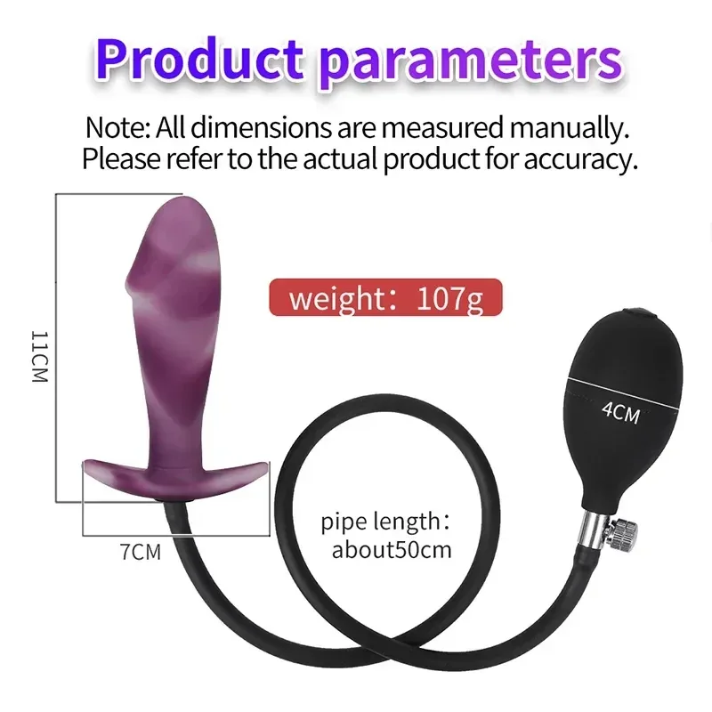 isensualflow fr plug anal gonflable a taille variable
