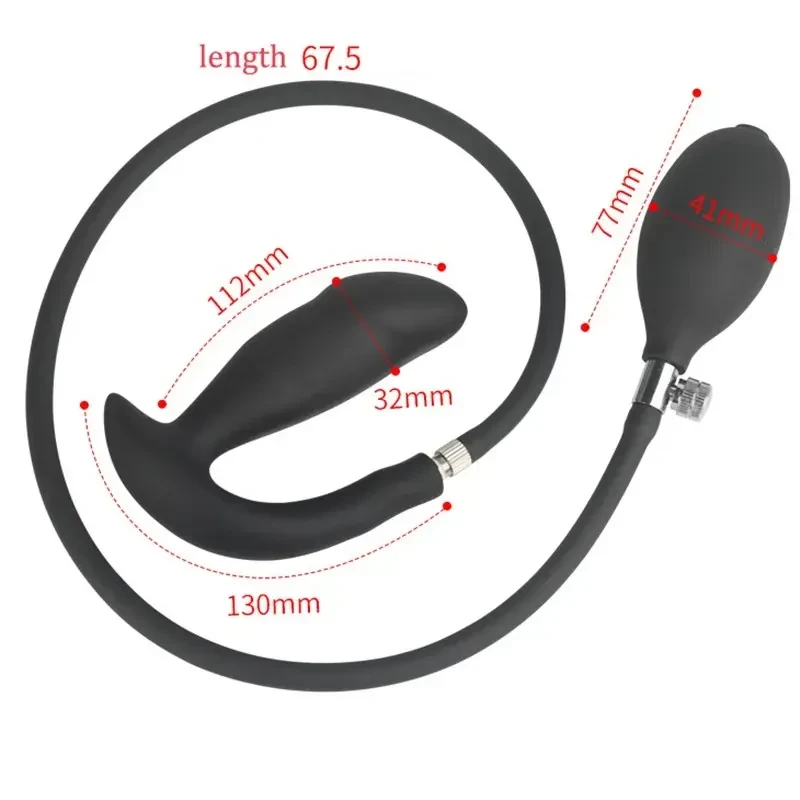 isensualflow fr plug anal gonflable en silicone