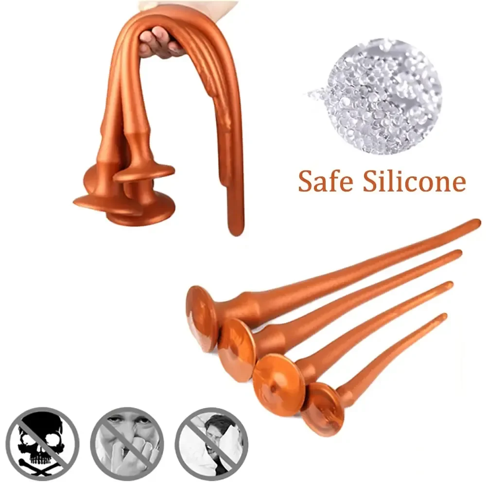 isensualflow fr plug anal long en silicone medical