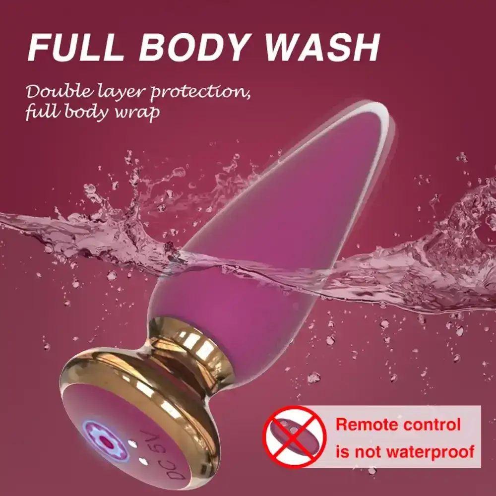 isensualflow fr plug anal vibrant en silicone rouge