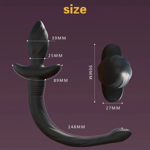 isensualflow fr vibrateur anal silicone télécommandé