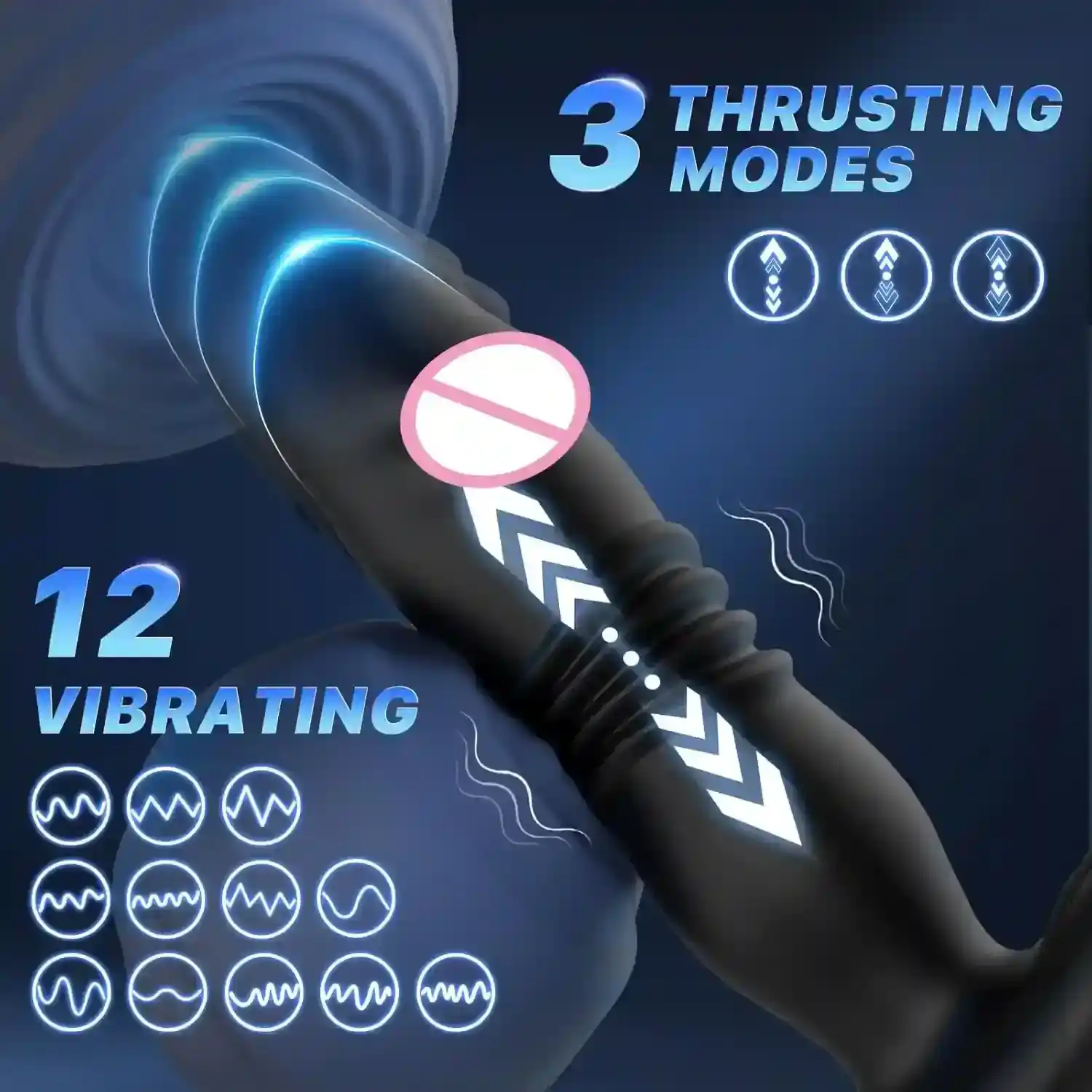 isensualflow fr vibrateur anal vibrant en silicone