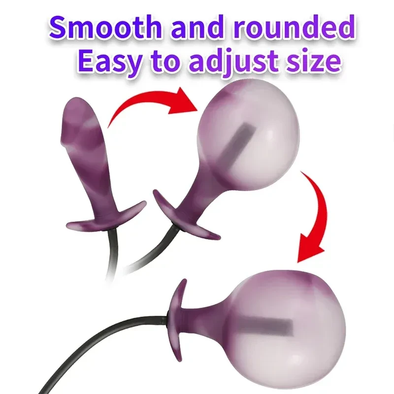 jouet anal gonflable taille personnalisable